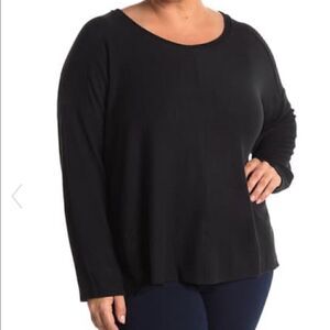 Nordstom Bordeaux Center Seam Sweater S1X